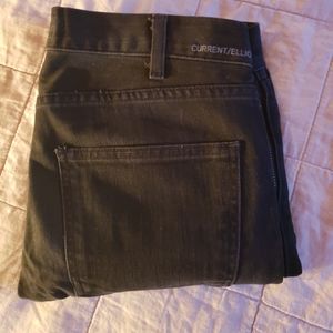 Cropped Skinny Jean's with Zipped Sides